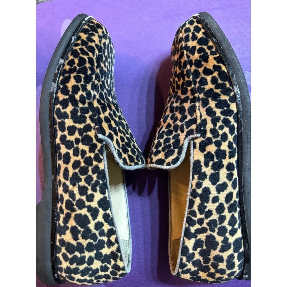 bloomingdales Animal Print made In Italy Shoes size 5.5 - Picture 4 of 9